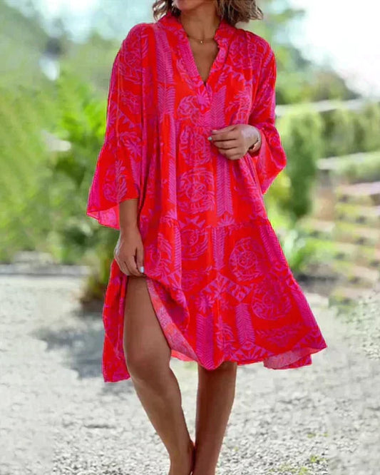 Eduanda - Robe en coton boho